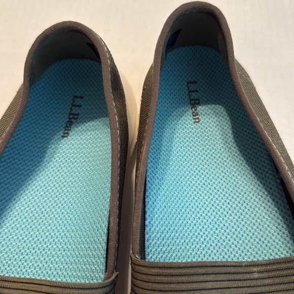 L.L  Bean Women's Green Back Cove Slip-Ons Size 8 - Picture 7 of 12